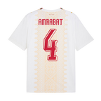 Morocco AMRABAT #4 Away World Cup 2026 Jersey White Men's
