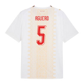 Morocco AGUERD #5 Away World Cup 2026 Jersey White Men's