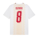 Morocco OUNAHI #8 Away World Cup 2026 Jersey White Men's