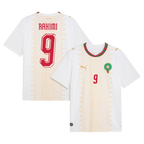 Morocco RAHIMI #9 Away World Cup 2026 Jersey White Men's