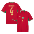 Morocco AMRABAT #4 Home World Cup 2026 Jersey Red Men's