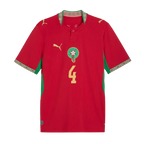 Morocco AMRABAT #4 Home World Cup 2026 Jersey Red Men's