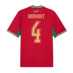 Morocco AMRABAT #4 Home World Cup 2026 Jersey Red Men's