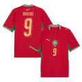Morocco RAHIMI #9 Home World Cup 2026 Jersey Red Men's