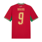 Morocco RAHIMI #9 Home World Cup 2026 Jersey Red Men's