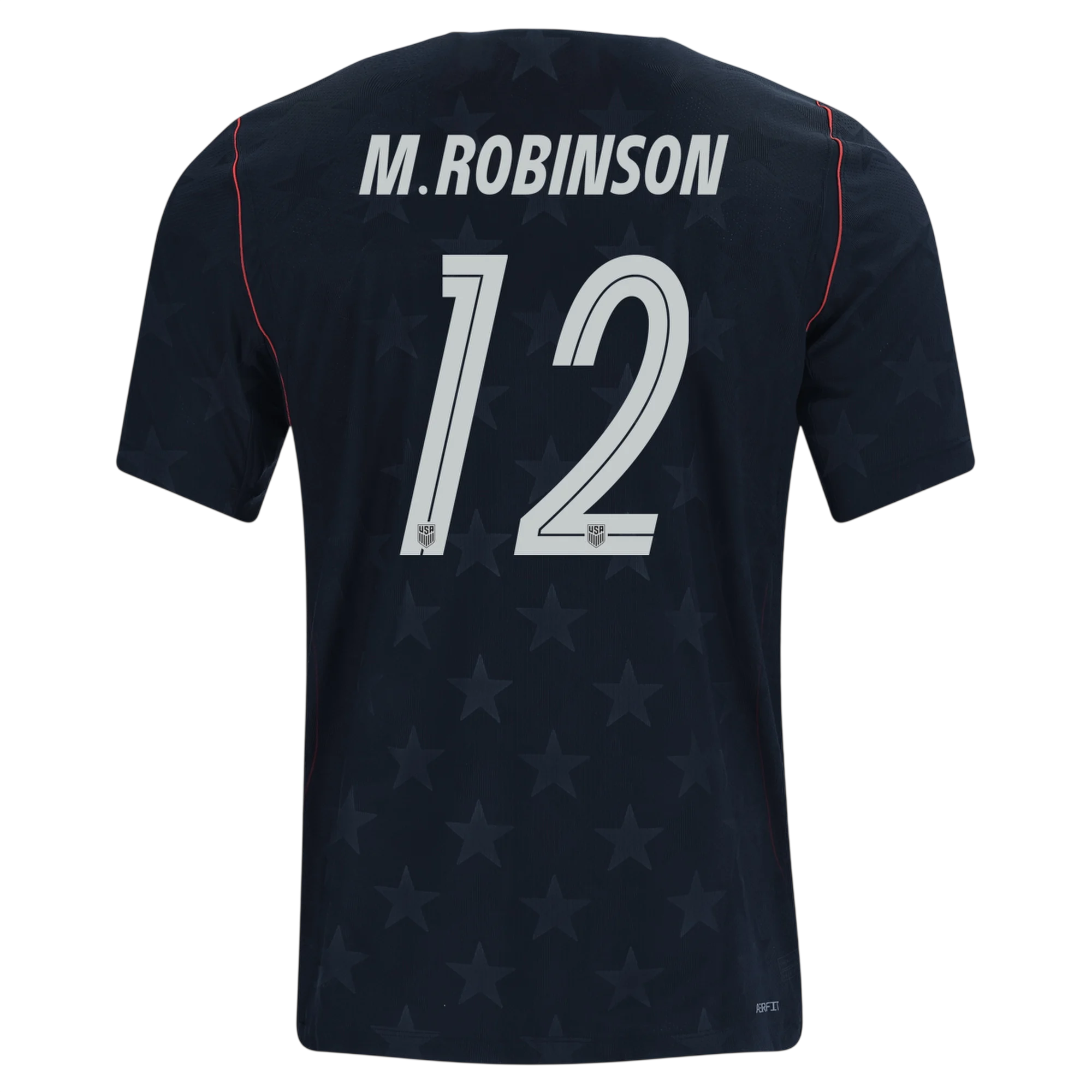 USA M. ROBINSON #12 Away World Cup 2026 Jersey Black Men's