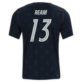 USA REAM #13 Away World Cup 2026 Jersey Black Men's