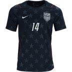 USA BERHALTER #14 Away World Cup 2026 Jersey Black Men's