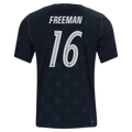 USA FREEMAN #16 Away World Cup 2026 Jersey Black Men's