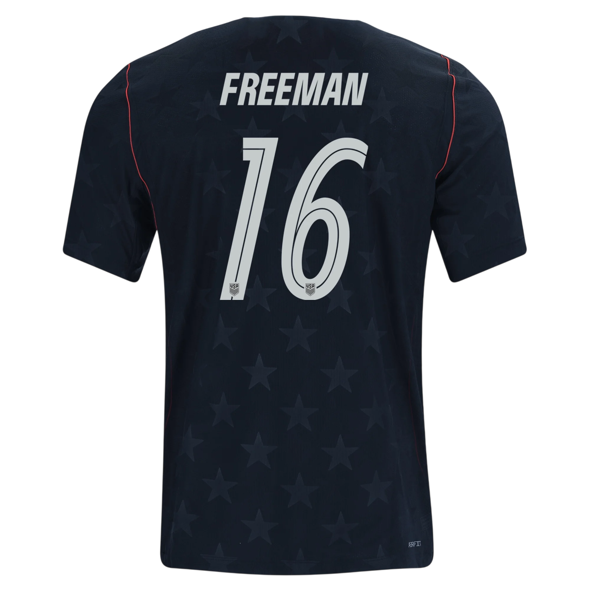 USA FREEMAN #16 Away World Cup 2026 Jersey Black Men's