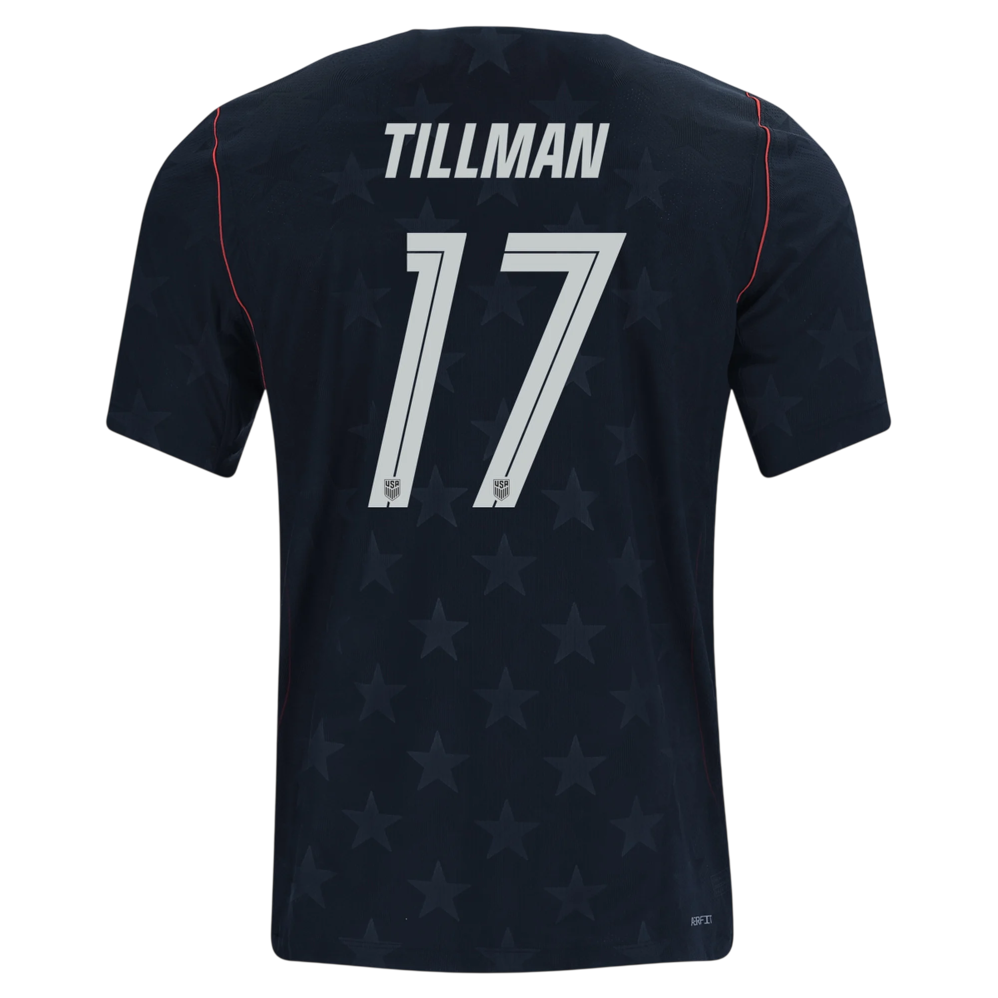 USA TILLMAN #17 Away World Cup 2026 Jersey Black Men's