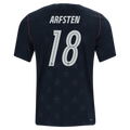 USA ARFSTEN #18 Away World Cup 2026 Jersey Black Men's