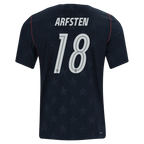 USA ARFSTEN #18 Away World Cup 2026 Jersey Black Men's