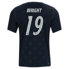 USA WRIGHT #19 Away World Cup 2026 Jersey Black Men's
