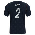 USA DEST #2 Away World Cup 2026 Jersey Black Men's