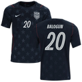 USA BALOGUN #20 Away World Cup 2026 Jersey Black Men's