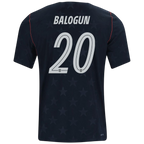 USA BALOGUN #20 Away World Cup 2026 Jersey Black Men's