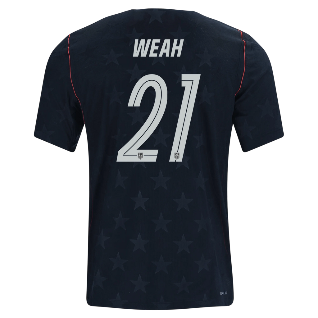 USA WEAH #21 Away World Cup 2026 Jersey Black Men's