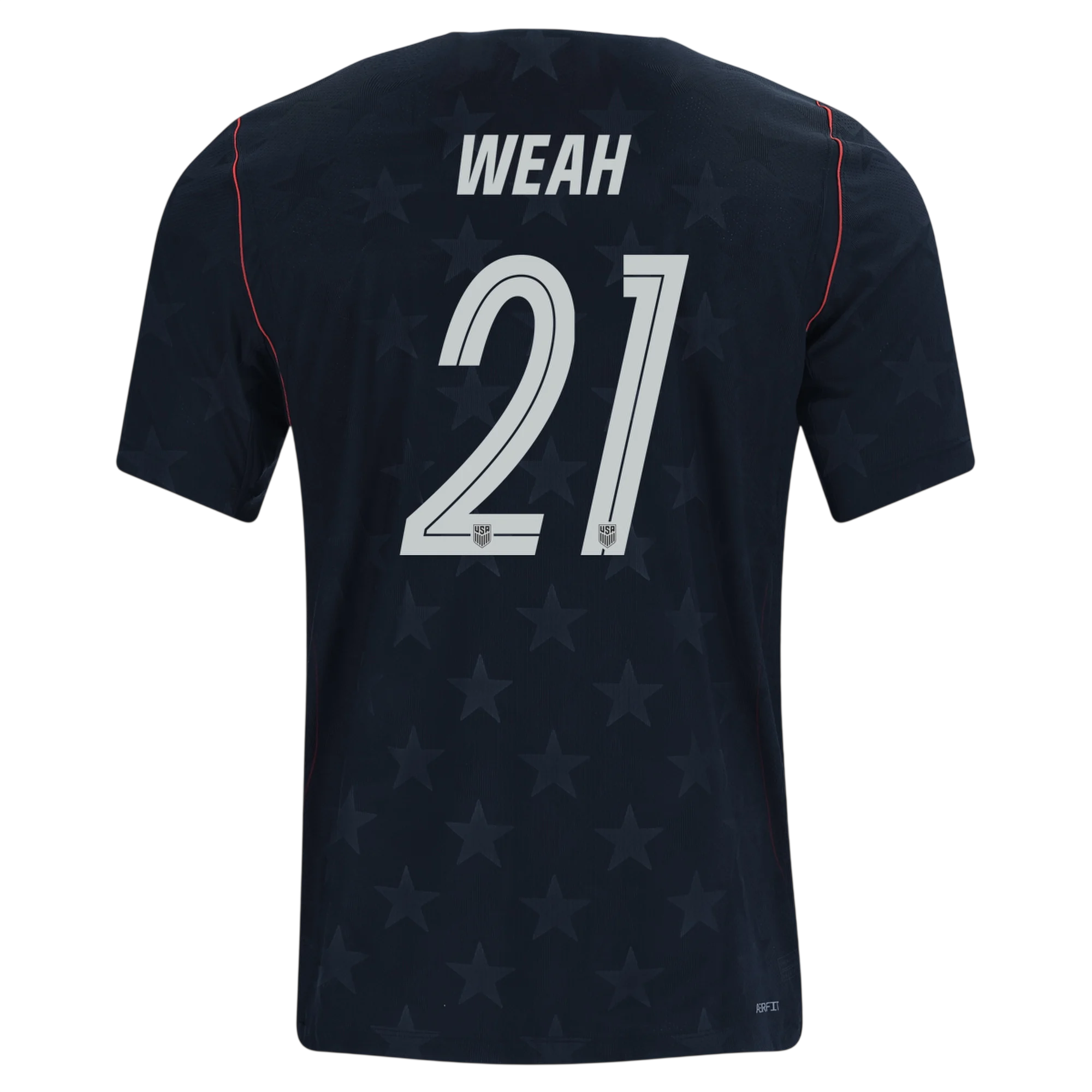 USA WEAH #21 Away World Cup 2026 Jersey Black Men's