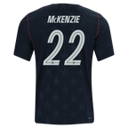 USA McKENZIE #22 Away World Cup 2026 Jersey Black Men's