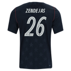 USA ZENDEJAS #26 Away World Cup 2026 Jersey Black Men's