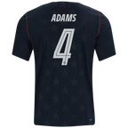 USA ADAMS #4 Away World Cup 2026 Jersey Black Men's