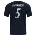 USA A. ROBINSON #5 Away World Cup 2026 Jersey Black Men's