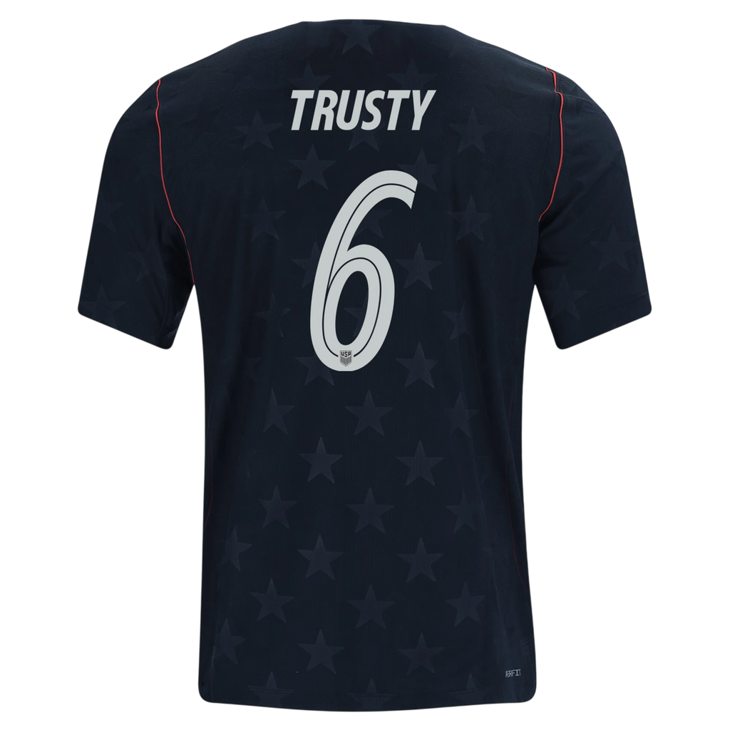 USA TRUSTY #6 Away World Cup 2026 Jersey Black Men's