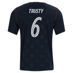 USA TRUSTY #6 Away World Cup 2026 Jersey Black Men's