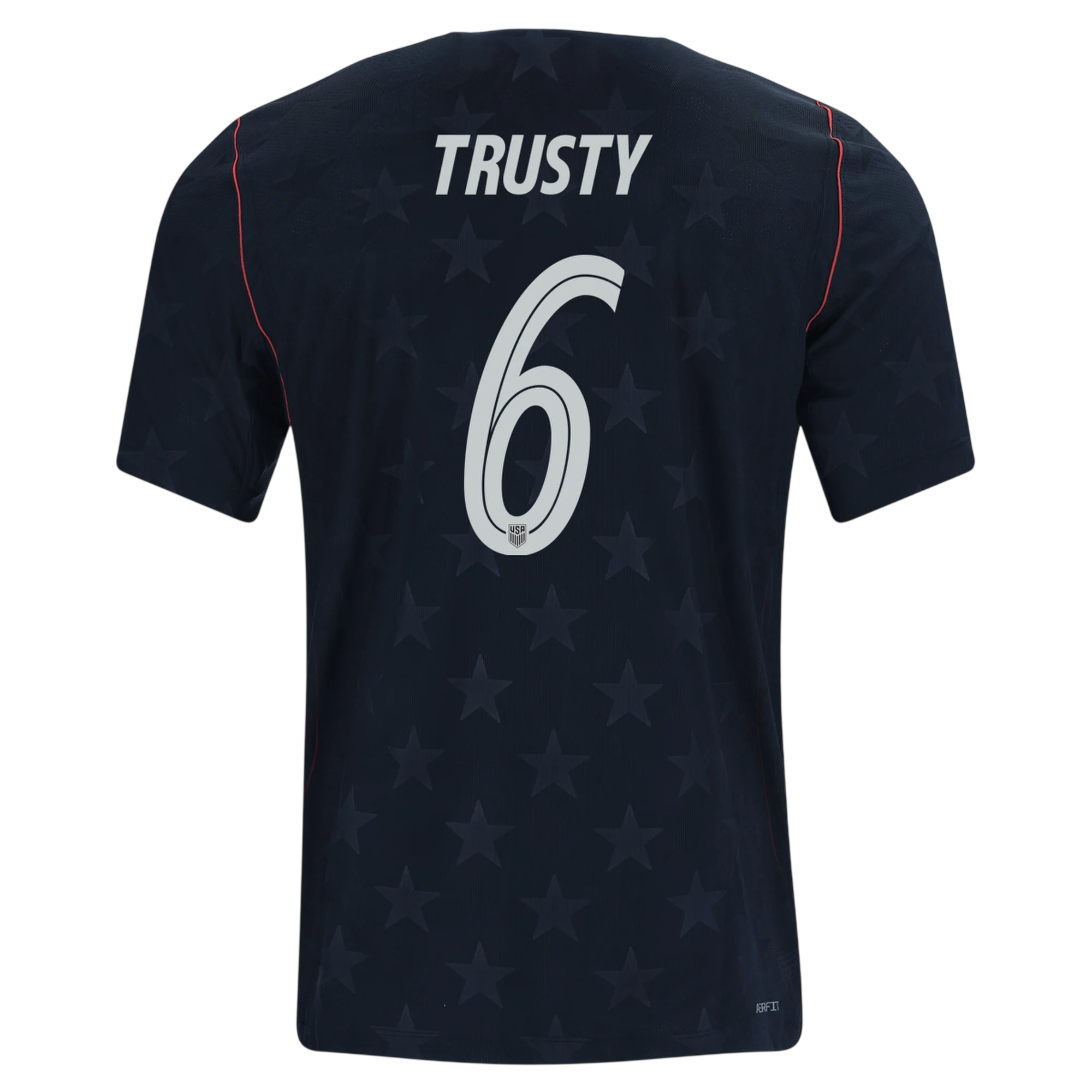 USA TRUSTY #6 Away World Cup 2026 Jersey Black Men's