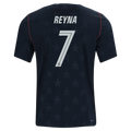 USA REYNA #7 Away World Cup 2026 Jersey Black Men's