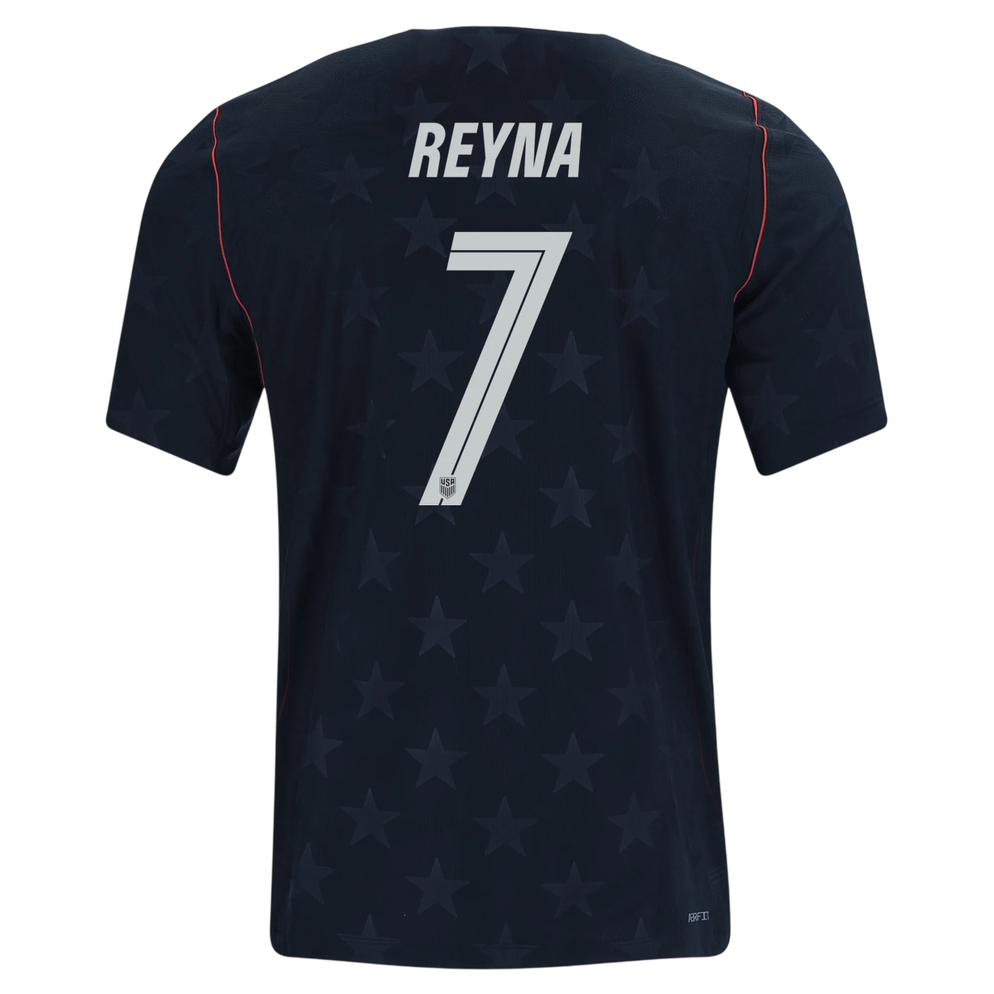 USA REYNA #7 Away World Cup 2026 Jersey Black Men's