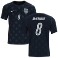 USA McKENNIE #8 Away World Cup 2026 Jersey Black Men's