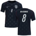 USA McKENNIE #8 Away World Cup 2026 Jersey Black Men's