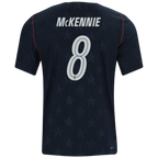 USA McKENNIE #8 Away World Cup 2026 Jersey Black Men's