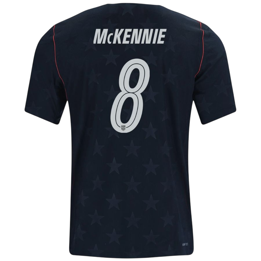 USA McKENNIE #8 Away World Cup 2026 Jersey Black Men's