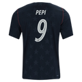 USA PEPI #9 Away World Cup 2026 Jersey Black Men's