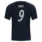 USA PEPI #9 Away World Cup 2026 Jersey Black Men's