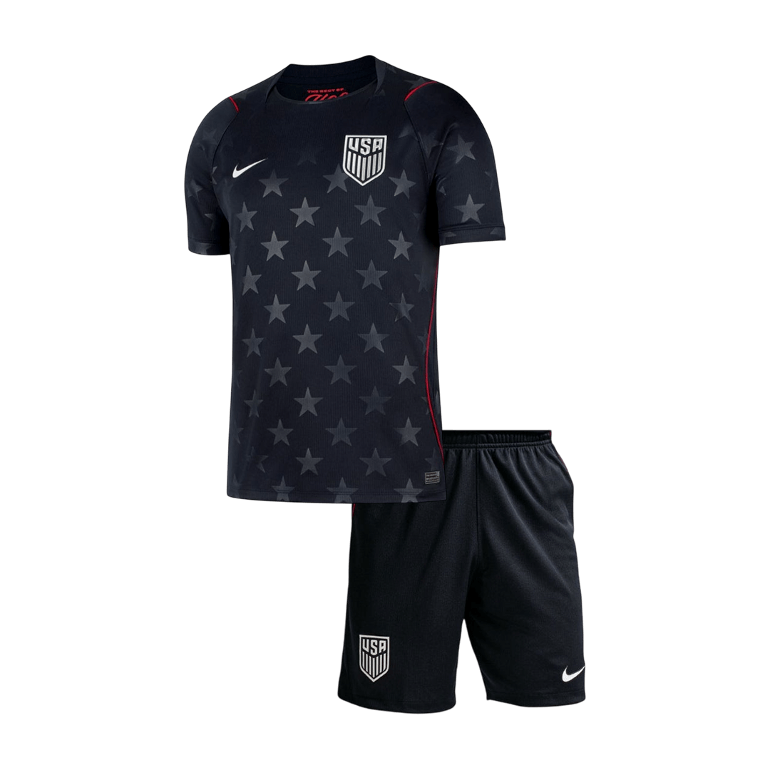 USA Away World Cup 2026 Kit Black Kids
