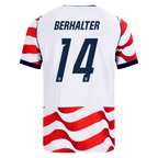 USA BERHALTER #14 Home World Cup 2026 Jersey Red & White Men's