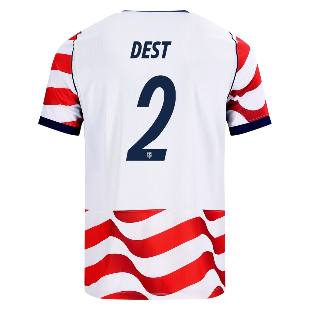 USA DEST #2 Home World Cup 2026 Jersey Red & White Men's
