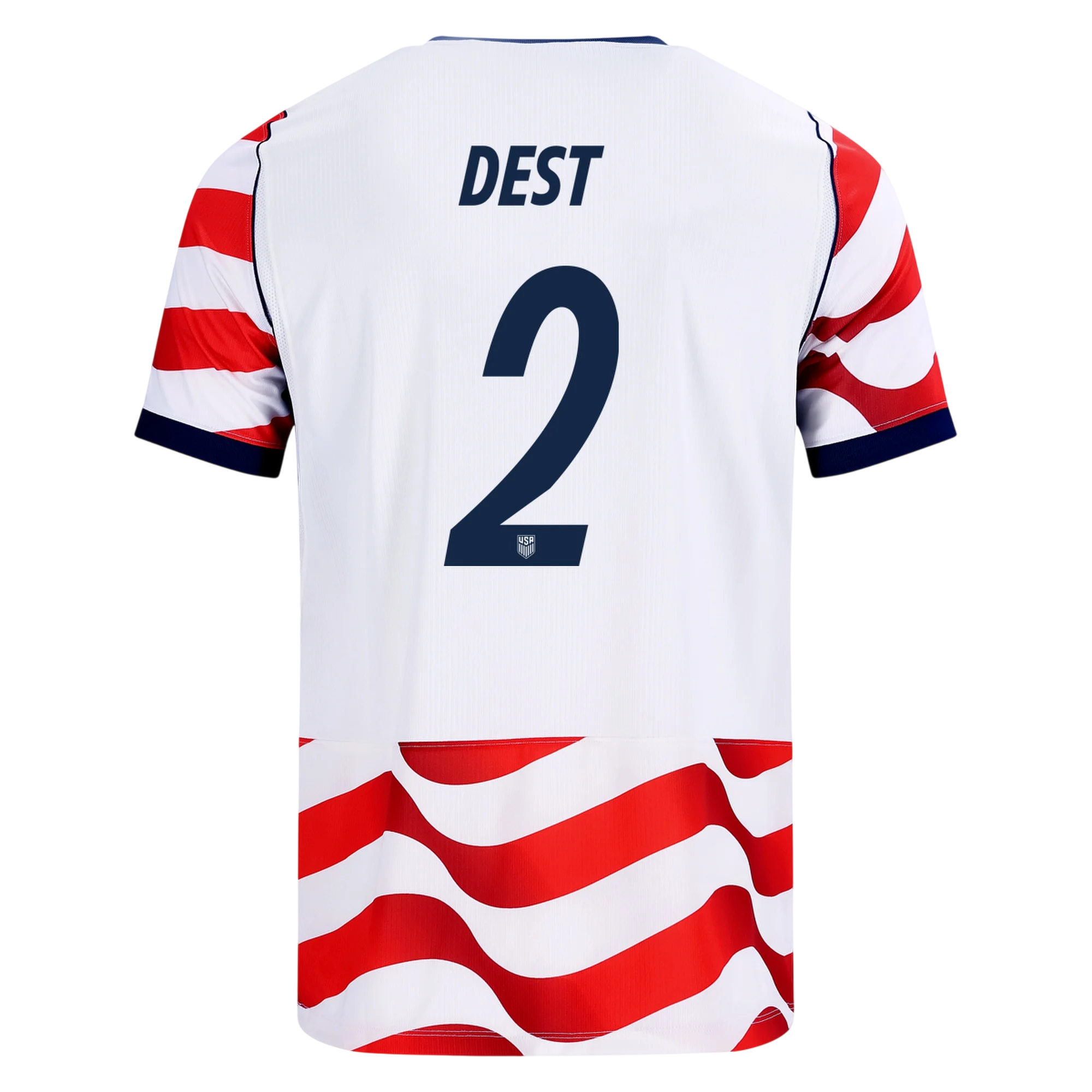 USA DEST #2 Home World Cup 2026 Jersey Red & White Men's