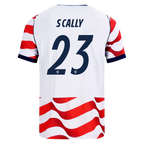 USA SCALLY #23 Home World Cup 2026 Jersey Red & White Men's