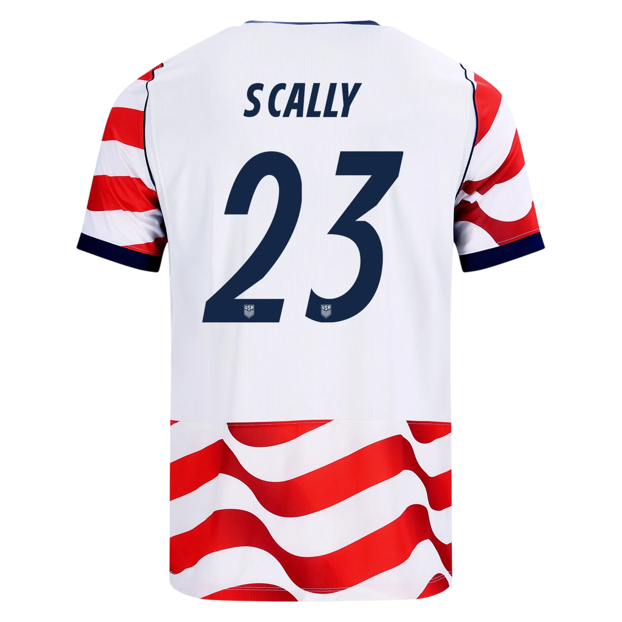 USA SCALLY #23 Home World Cup 2026 Jersey Red & White Men's
