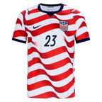 USA SCALLY #23 Home World Cup 2026 Jersey Red & White Men's