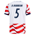 USA A. ROBINSON #5 Home World Cup 2026 Jersey Red & White Men's