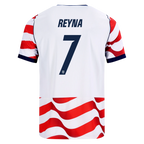 USA REYNA #7 Home World Cup 2026 Jersey Red & White Men's