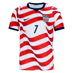 USA REYNA #7 Home World Cup 2026 Jersey Red & White Men's