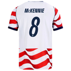 USA McKENNIE #8 Home World Cup 2026 Jersey Red & White Men's