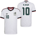 Mexico A. VEGA #10 Away World Cup 2026 Jersey White Men's